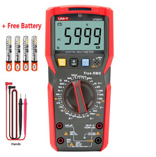 UNI-T T-RMS Digital Multimeter NCV AC/DC Voltmeter Ammeter Transistor Cap Tester picture