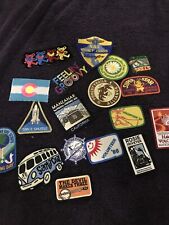18 patch lot VTG girl scouts, oregon, california, & more picture