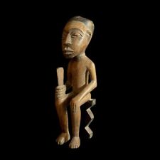 African Tribal Art Wooden Carved Statue Tribal Wood Fang Figurine Tribe-G1050 picture