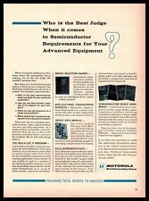1965 Motorola Semiconductor Products Inc. Phoenix Arizona Vintage Print Ad picture