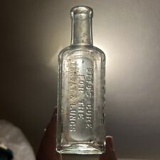 Antique OTTO'S CURE FOR THE THROAT & LUNGS B.H.BACON Rochester NY 1890s BOTTLE picture