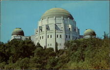 Los Angeles California Solar Telescope Griffith Observatory ~ unused postcard picture