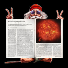 Reconnecting Magnetic Fields  : 2009 Print Article w/pics picture