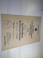 German award document picture