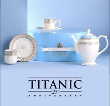 Disney Parks Titanic 25th Anniversary Fine Bone China Tea Set picture