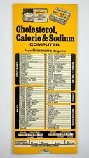 1950 Fleischmanns Margarine Cholesterol Calorie & Sodium Computer Ad 723A picture