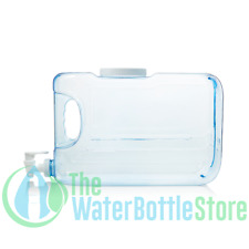 2.5 Gallon BpA Free Slim Refrigerator Container Water Bottle Jug Spigot 3 Fridge picture