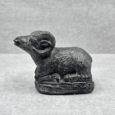 The Wolf Sculptures Canada Soapstone Carved 3.5