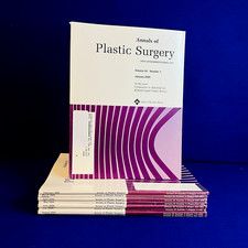 Correction Inverted Nipple Annals of Plastic Surgery Mix Lot of 9 Magazines 2005 picture