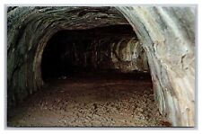 Lassen Volcanic National Park California Subway Caves Entrance View Postcard picture