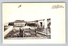Charleston SC- South Carolina, Osceola Monument And Entrance, Vintage Postcard picture