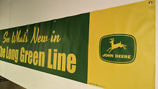 John Deere 60's Vintage Style Banner Dealer Promo Sign Ad Pennant picture