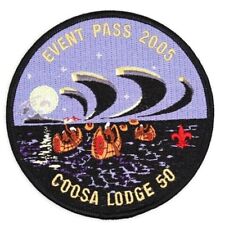 2005 Event Pass Coosa Lodge 50 Greater Alabama Council Patch Boy Scouts BSA OA picture