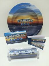 ELEMENTS Bundle - Pack of 300 1 1/4 Size Papers, 79mm Roller, 2 Tips & ASHTRAY  picture