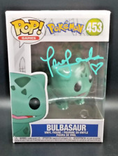 Tara Sands(voice actress) - Pokemon Bulbasaur #453 Exclusive Signed Funko Pop picture