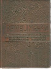 Original 1940 Monmouth College Illinois Yearbook-Ravelings+ The Oracle 1940  picture
