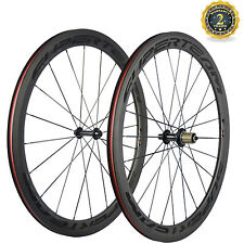 Lightweight Wheels 700C Clincher 50mm Carbon Wheelset Superteam Bicycle Wheels  picture