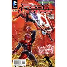 Red Lanterns #8 in Near Mint condition. DC comics [o% picture