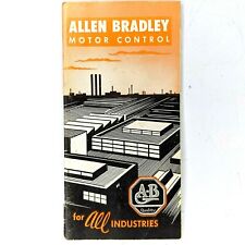c1960s Allen Bradley Motor Control Catalog Booklet Industries Milwaukee, Wis 2T picture