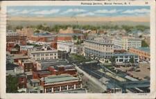 1948 Mount Vernon,NY Business Section Westchester County New York Linen Postcard picture