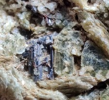 Rutile, Siderite and Mica crystals. Boiling Springs, North Carolina. 435 grams. picture