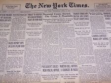 1940 APRIL 3 NEW YORK TIMES - DECENNIAL CENSUS STARTED - NT 2870 picture