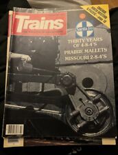 TRAINS, THE MAGAZINE OF RAILROADING FEBRUARY 1987 picture