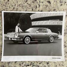Vintage Photo ORIGINAL 1980 Buick Riviera Car Factory Press Release GM 8” X 10” picture