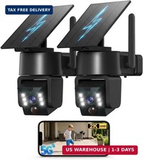 2K Solar Security Camera, 5G&2.4G Wi-Fi Outdoor Camera Wireless picture
