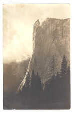 Postcard RPPC Undivided Yosemite Glacier Point photo taken by Eva Von Domarus picture