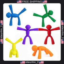 Magnetic Humanoid Figures 6PCS Kids Adults Desk & Refrigerator Magnets picture