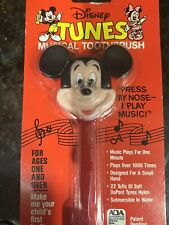 NIP-Vintage Disney Toons 1963 Mickey Mouse Musical Toothbrush picture