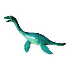 Vintage Dinosaur Elasmosaurus Green Figure Toy 9” Plesiosaur Water Reptile 2006 picture