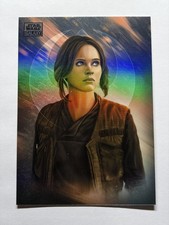 2026 Star Wars Chrome Galaxy #ARO-1 Jyn Erso Rogue One Original Art Card picture