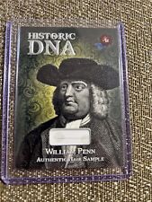 Historic autographs DNA William Penn #19/96 picture