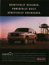 1999 VINTAGE PRINT AD - GMC...YUKON DENALI....GENETICALLY ENGINEERED picture