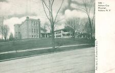 Vintage Postcard Auburn City Hospital Building Auburn New York CS Woolworth Pub. picture