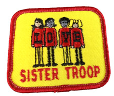 GSA Girl Scout Badge Patch LOVE Sister Troop picture