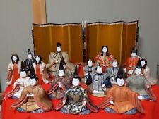 Authentic Japanese Traditional Matsuro Dolls Full Set with Signed Wooden Box picture