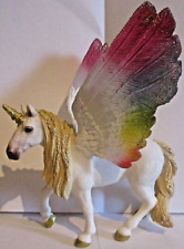 Schleich Bayala Rainbow Pegasus Flying Stallion 6 inches tall picture