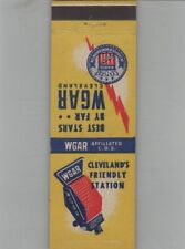 Matchbook Cover Radio Station WGAR Cleveland, OH picture