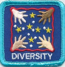 Girl Boy Cub DIVERSITY cultural human  Fun Patches Crests Badges SCOUTS GUIDES picture