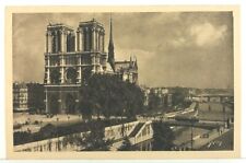 Postcard Notre Dame EN FLANANT Edition d'Art YVON Paris Series 4 No 75 France picture