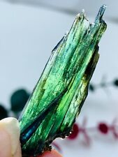 4.6G 48mm TOP EXCELLENT BLUE GREEN VIVIANITE CRYSTALS Specimen FROM Brazil picture