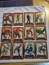 1994 Fleer Amazing Spider-Man Suspended Animation Complete 12-Card Insert Set picture