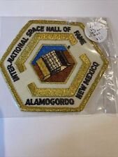 Vintage International Space Hall Of Fame Patch. Alamogordo New Mexico NASA picture