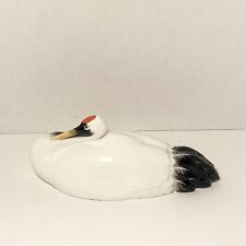 Noritake Studio Collection Bone China Bird Crane Stork Lying / Collectible picture