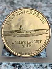 USS Enterprise CVAN  65  Christened Medal September 24, 1960 Newport News VA picture
