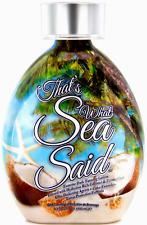 That's What Sea Said Coconut Tanning Bed Lotion Accelerator Indoor & Outdoor Tan picture