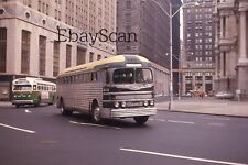 Vintage Original 35mm Ektachrome Buses Philadelphia Street Scene 1969 picture
